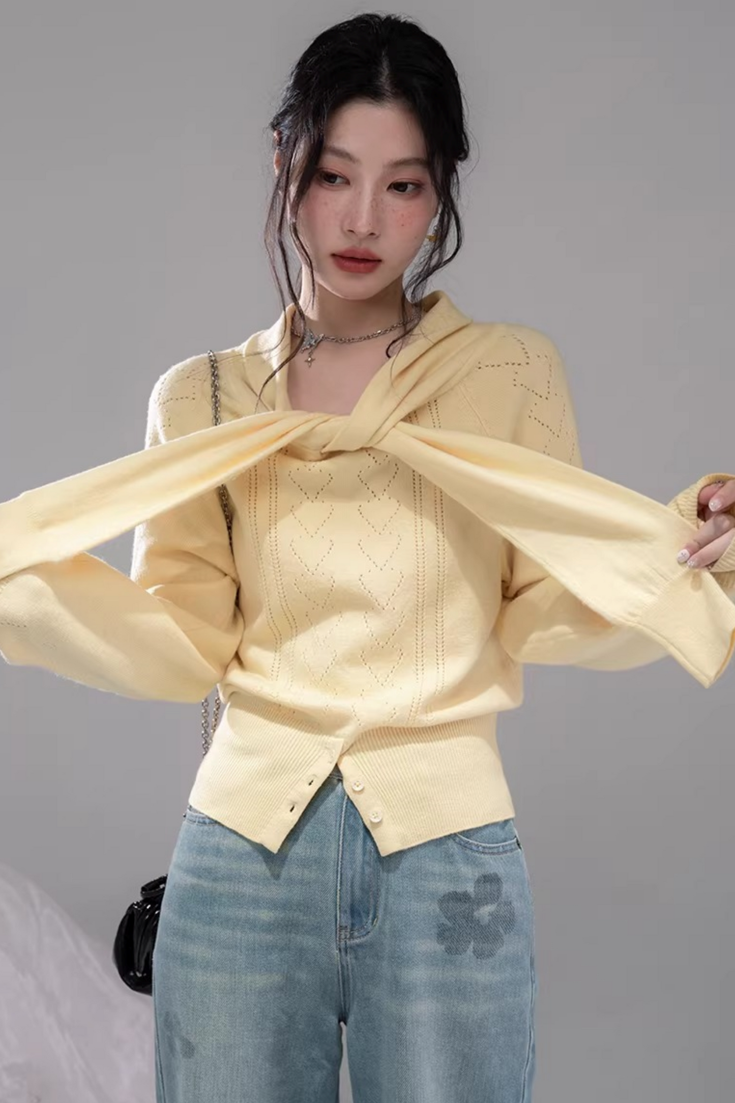 Pure Desire Silk Wool Sweater