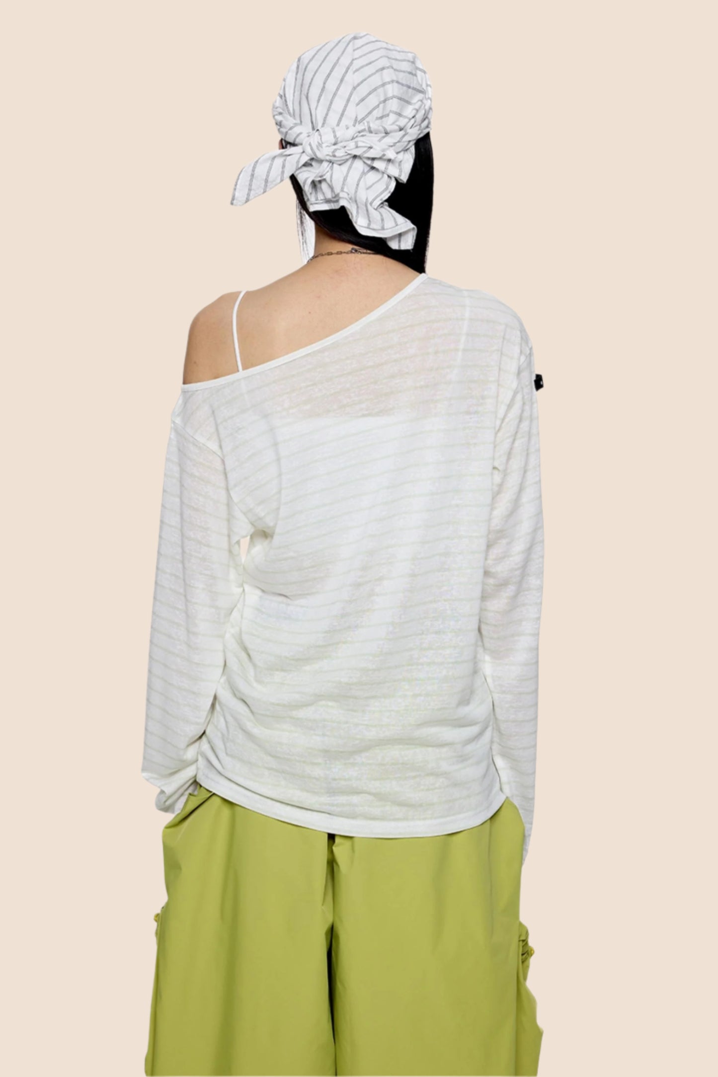 Slant Shoulder Sun Tee