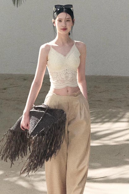 Vine Lace Camisole Vest