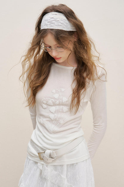 Lattice Loungewear Top