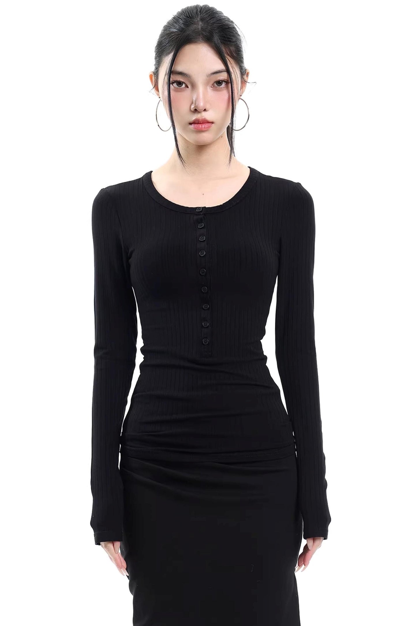 Spring Slim-Fit Inner Layering Top