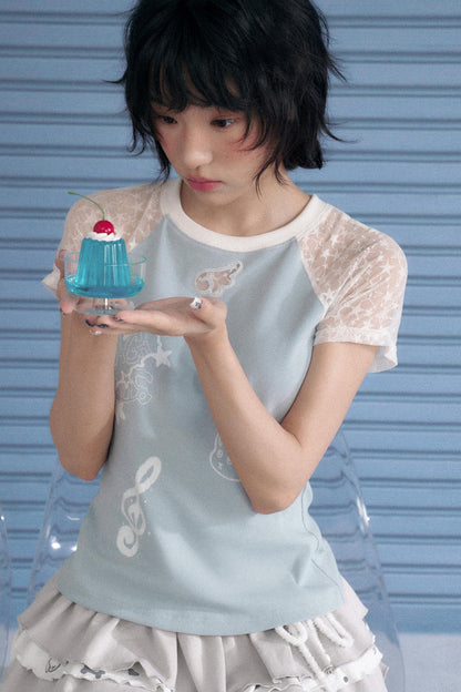 Star Lace T-Shirt