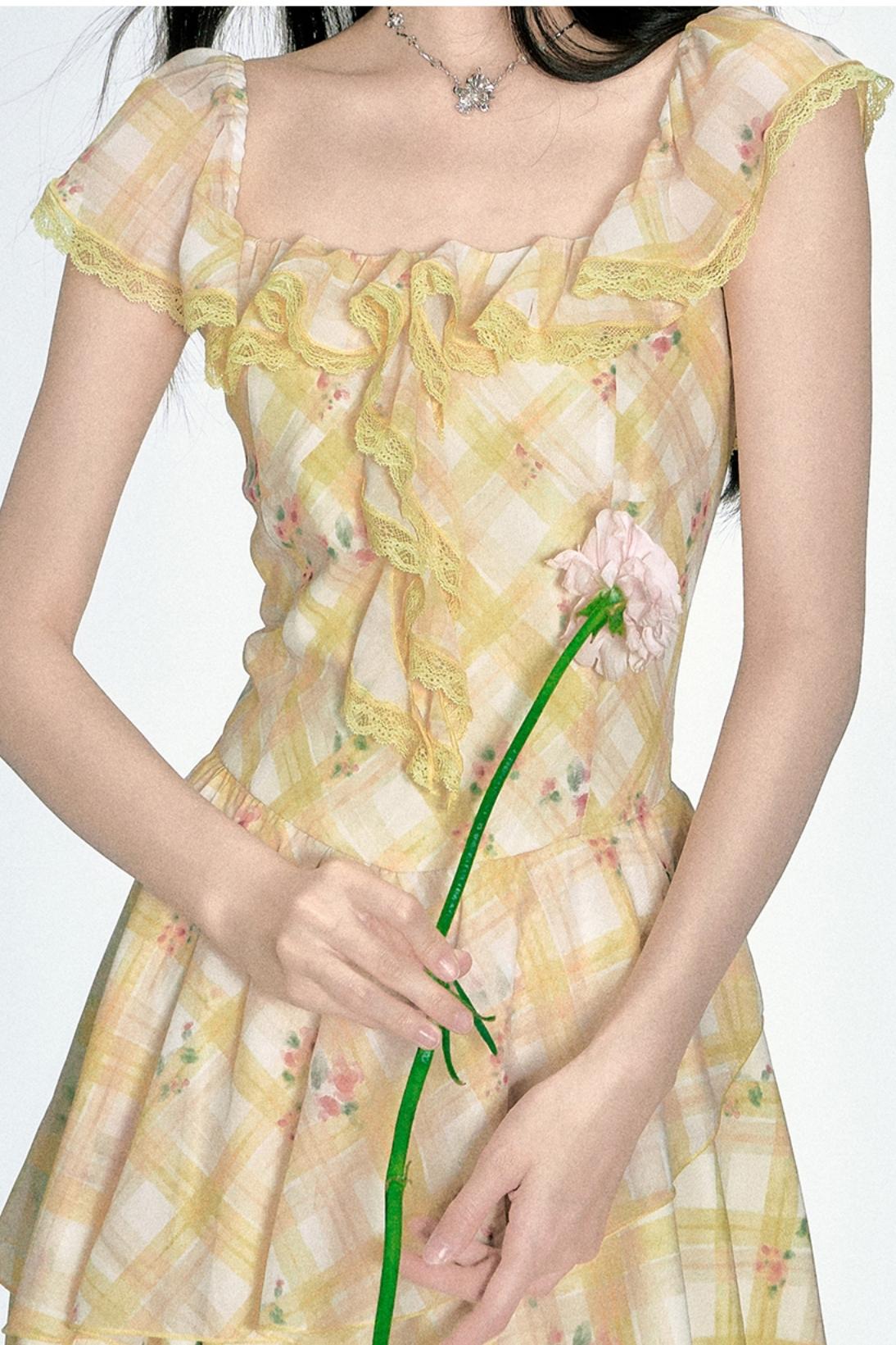 Romantic Floral Dress