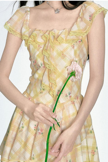 Romantic Floral Dress