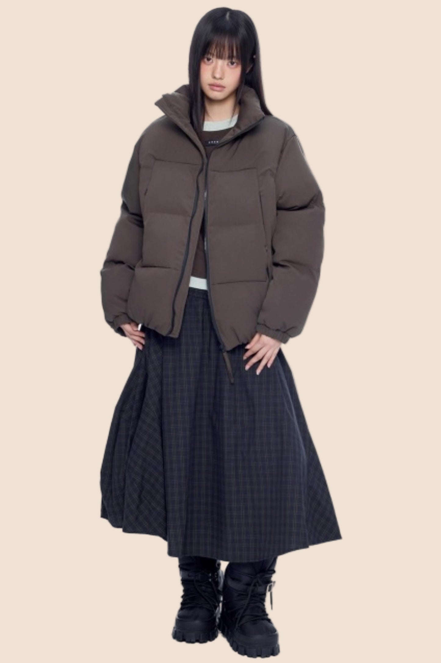 Stand-Up Collar Cotton Jacket