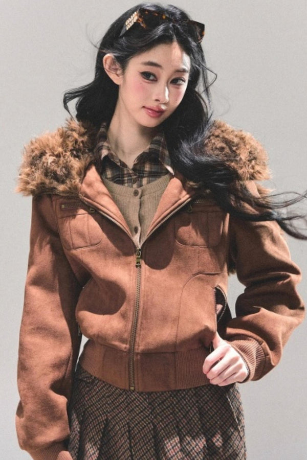 Floating Twilight Lamb Wool Coat