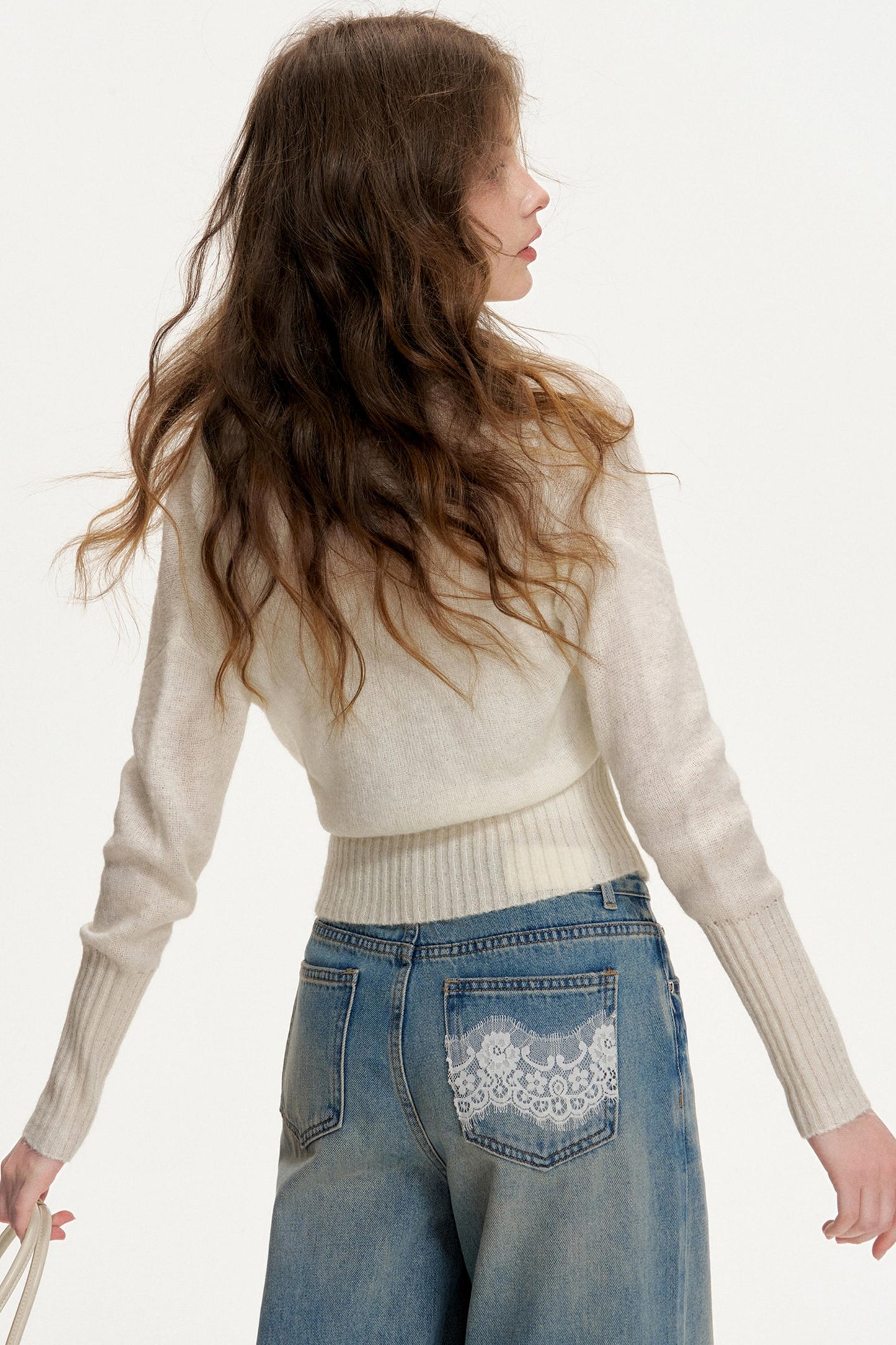 Romantic Encounter Wool Knit Sweater