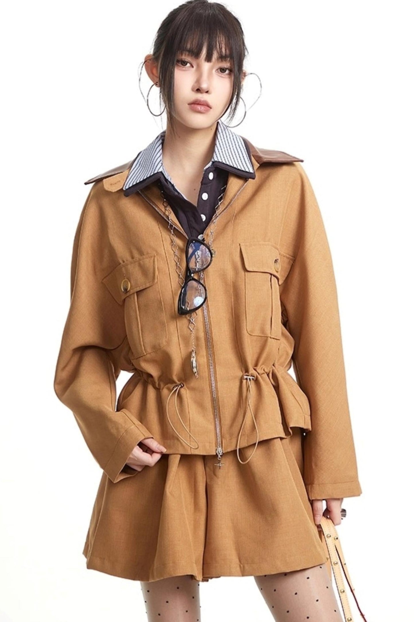 Autumn Style Trench Coat Set-Up