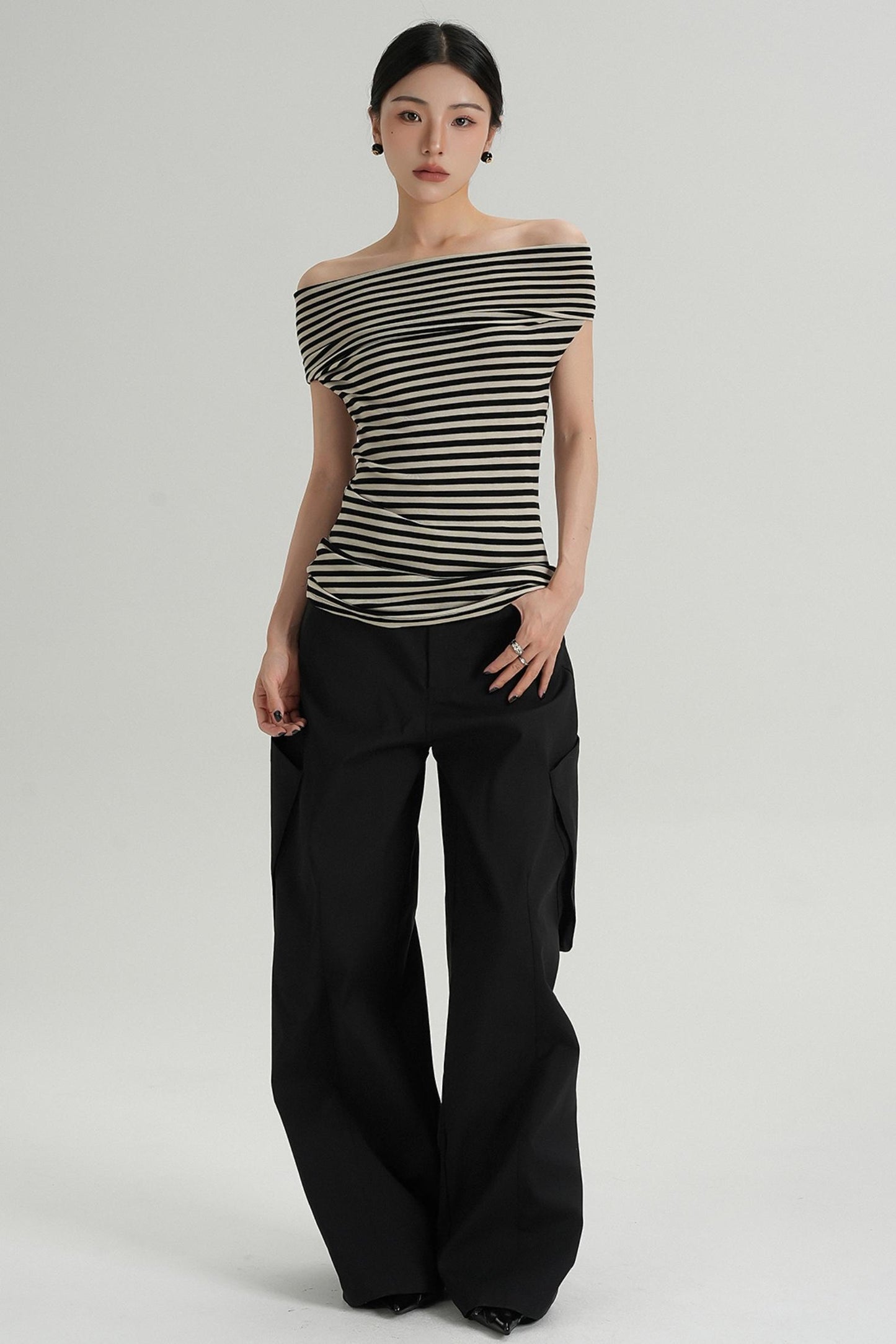 Chic One-Shoulder Top