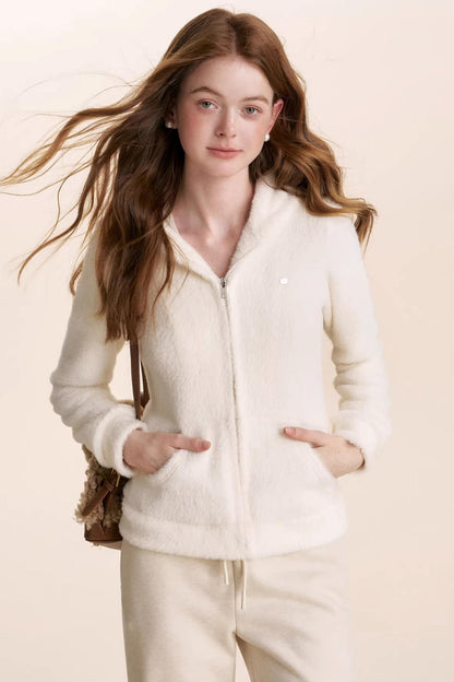 Bear Ear Velvet Jacket