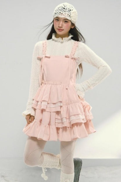 Pink Corduroy Princess Dress