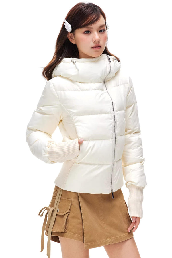 Thickened Slim-Fit Down Jacket