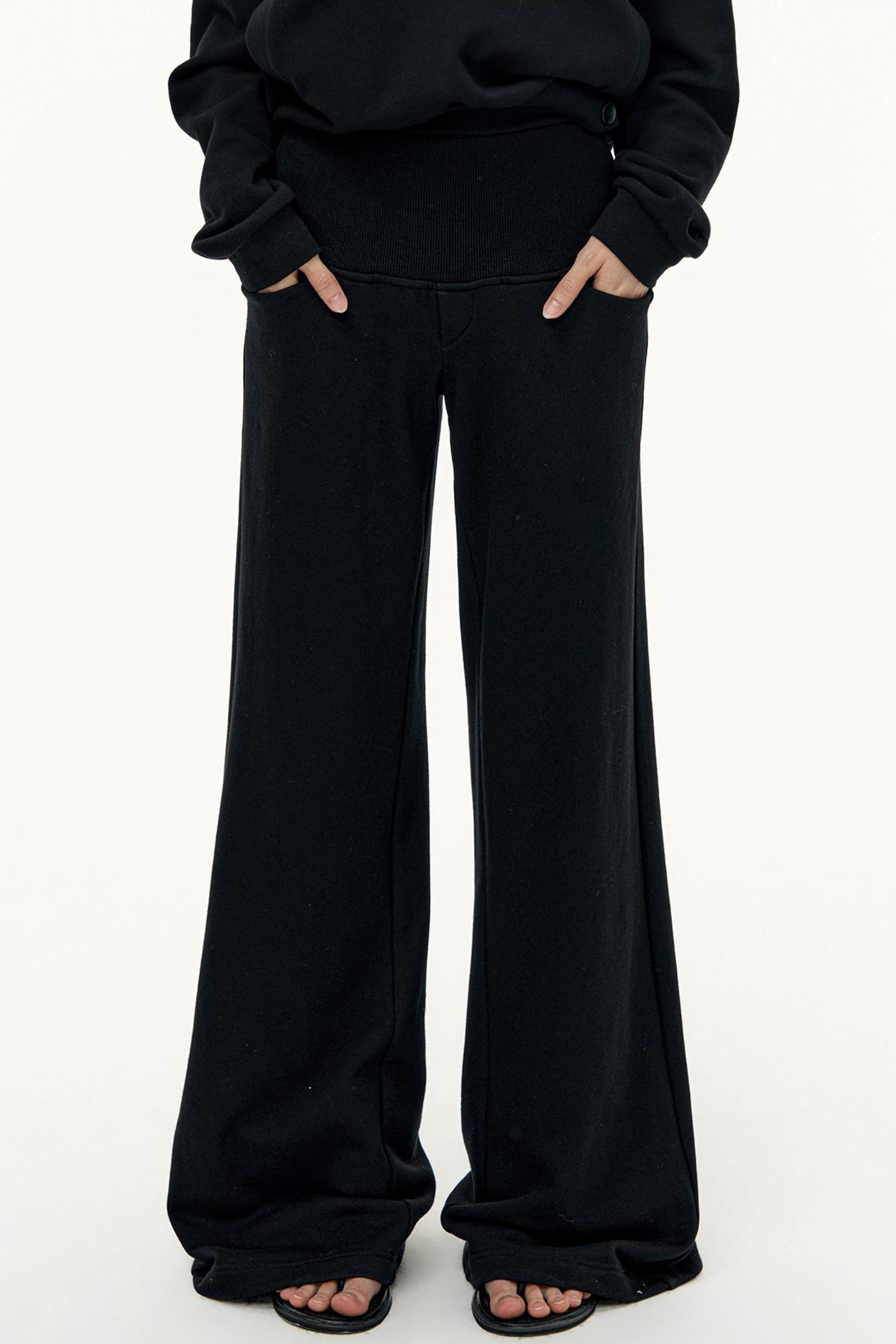 Layered Hooded Sweatshirt Set-Up