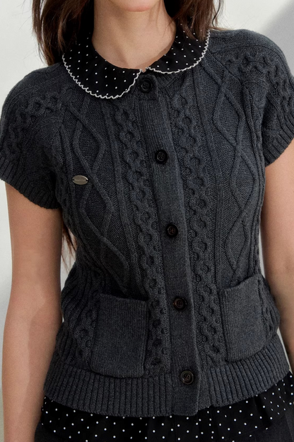 Knit College Sweater