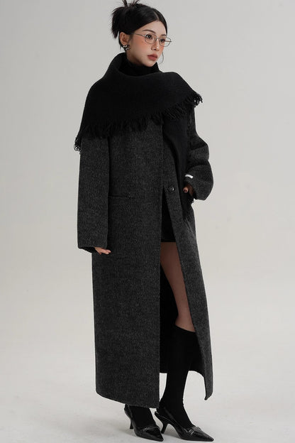 Elegant Double-Sided Woolen Coat