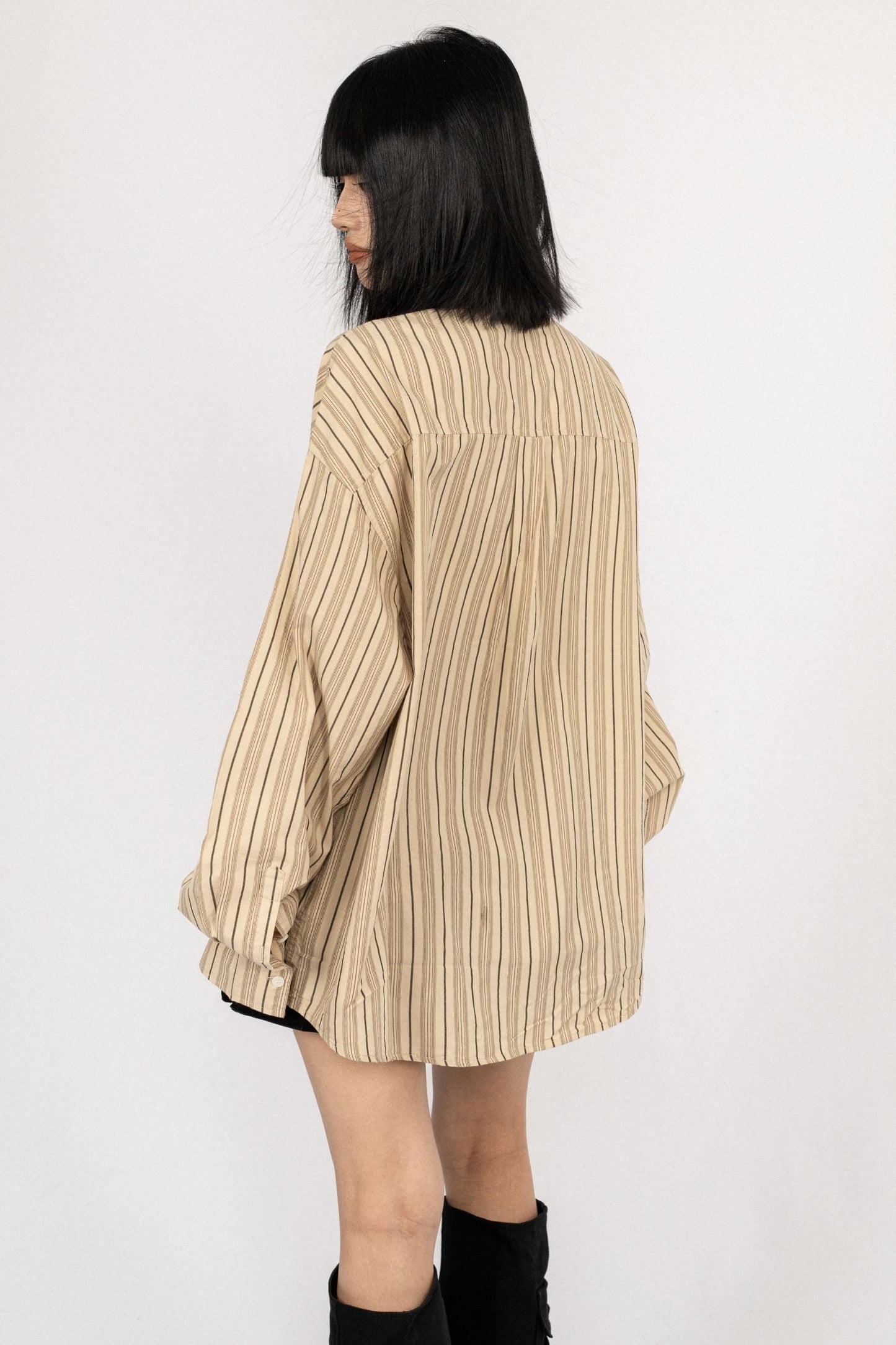 American Vintage Striped Long Sleeve Shirt