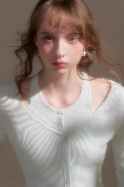 Mist Mint Wool Cardigan