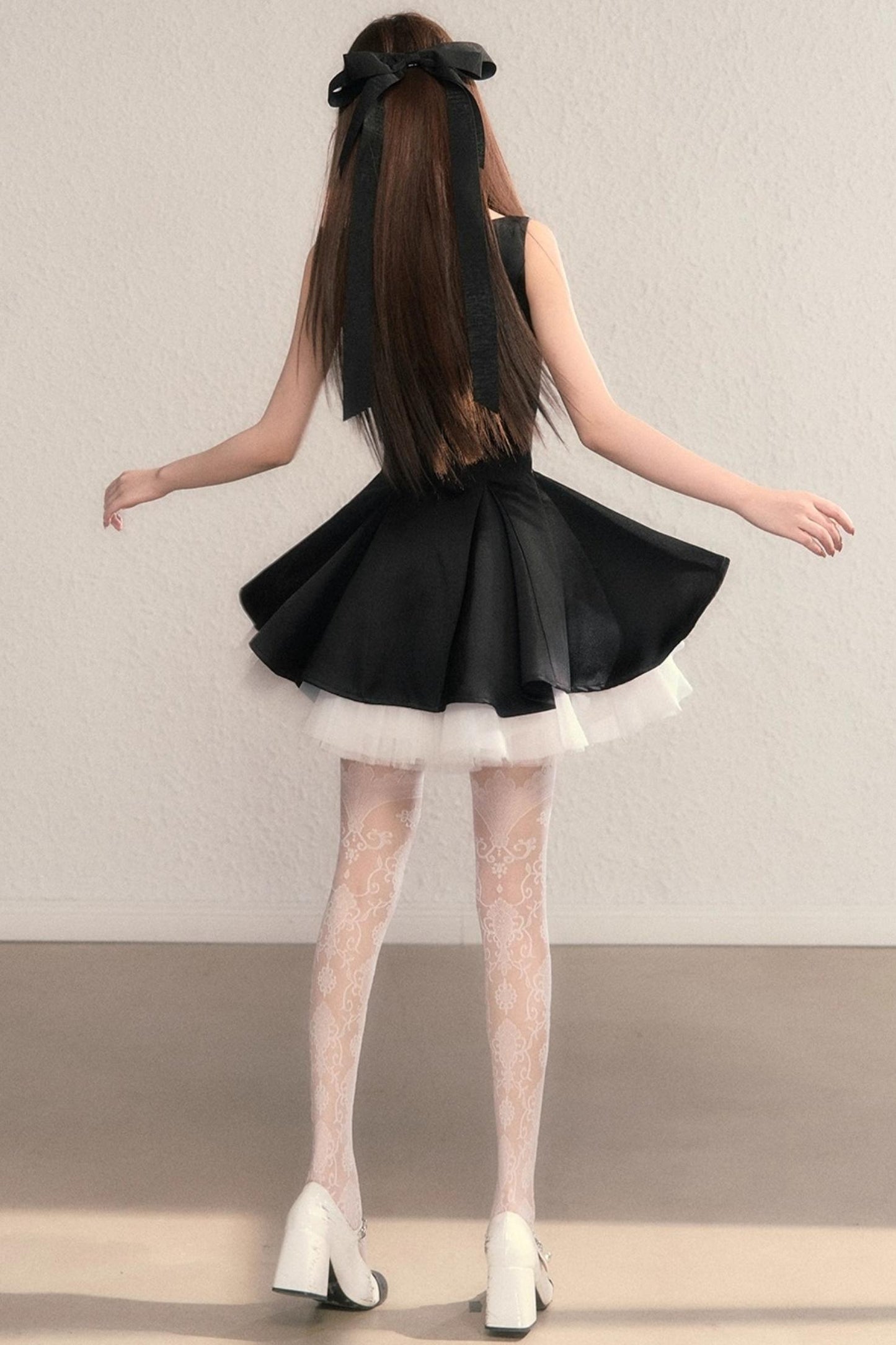 Blue Stars Beaded Dress