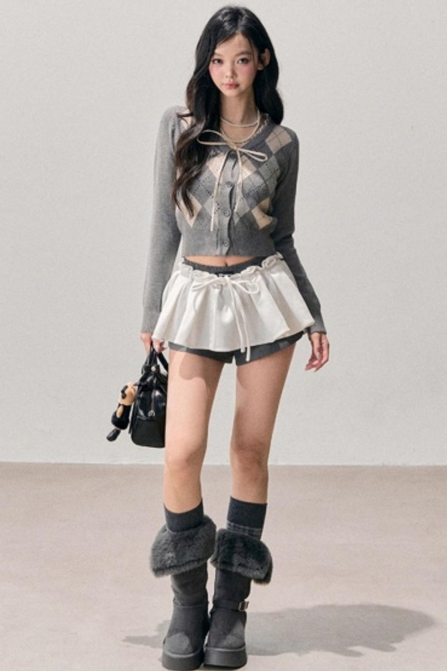 Plaid Annie Waltz Skirt