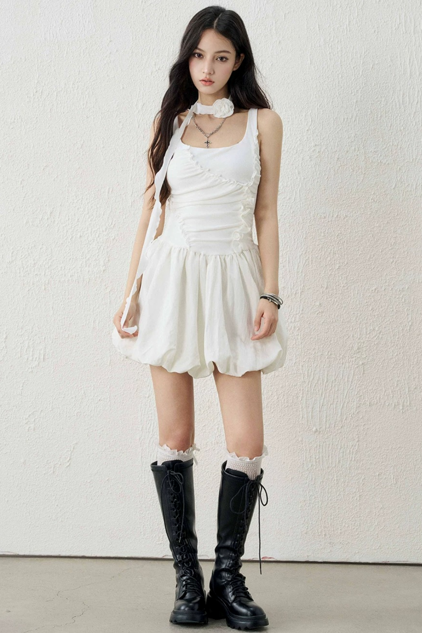 First Love White Dress Set