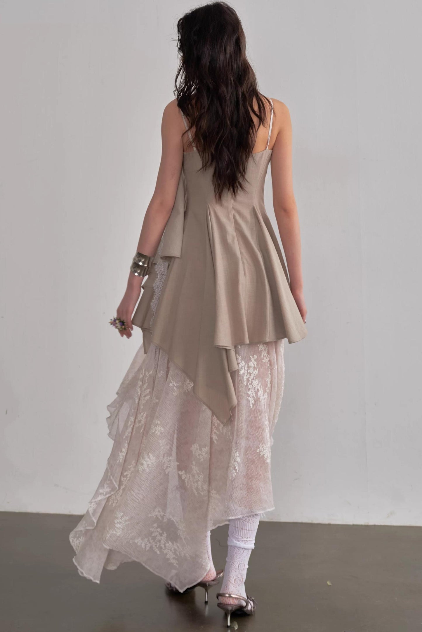 로맨틱 요정 자수 드레스