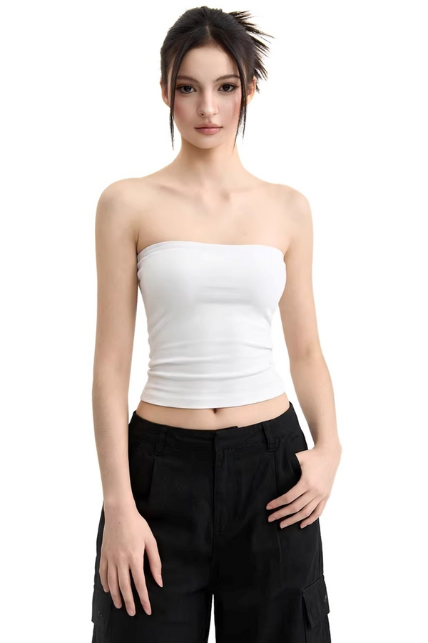 Solid Color Tube Top