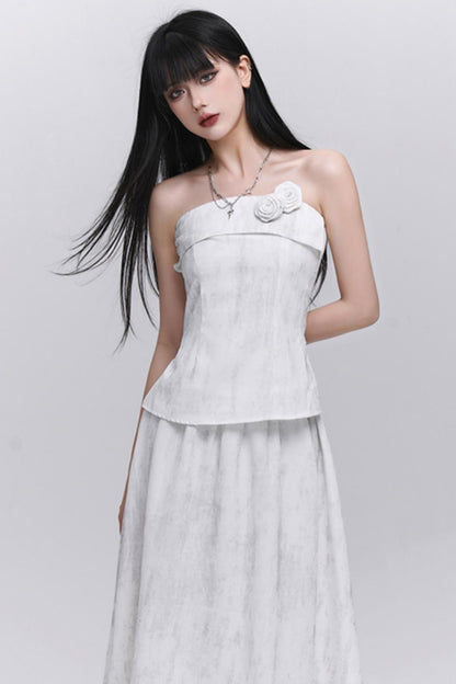 Artistic Summer Skirt Top Set-Up