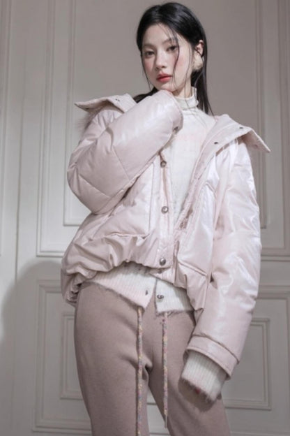 Wool Silk Flared Sweatpants