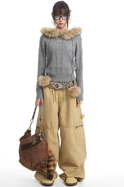 American Retro Multi-Pocket Cargo Pants