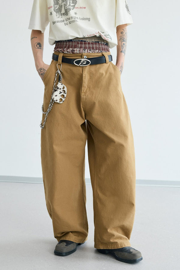 Vintage Wide-Leg Pants