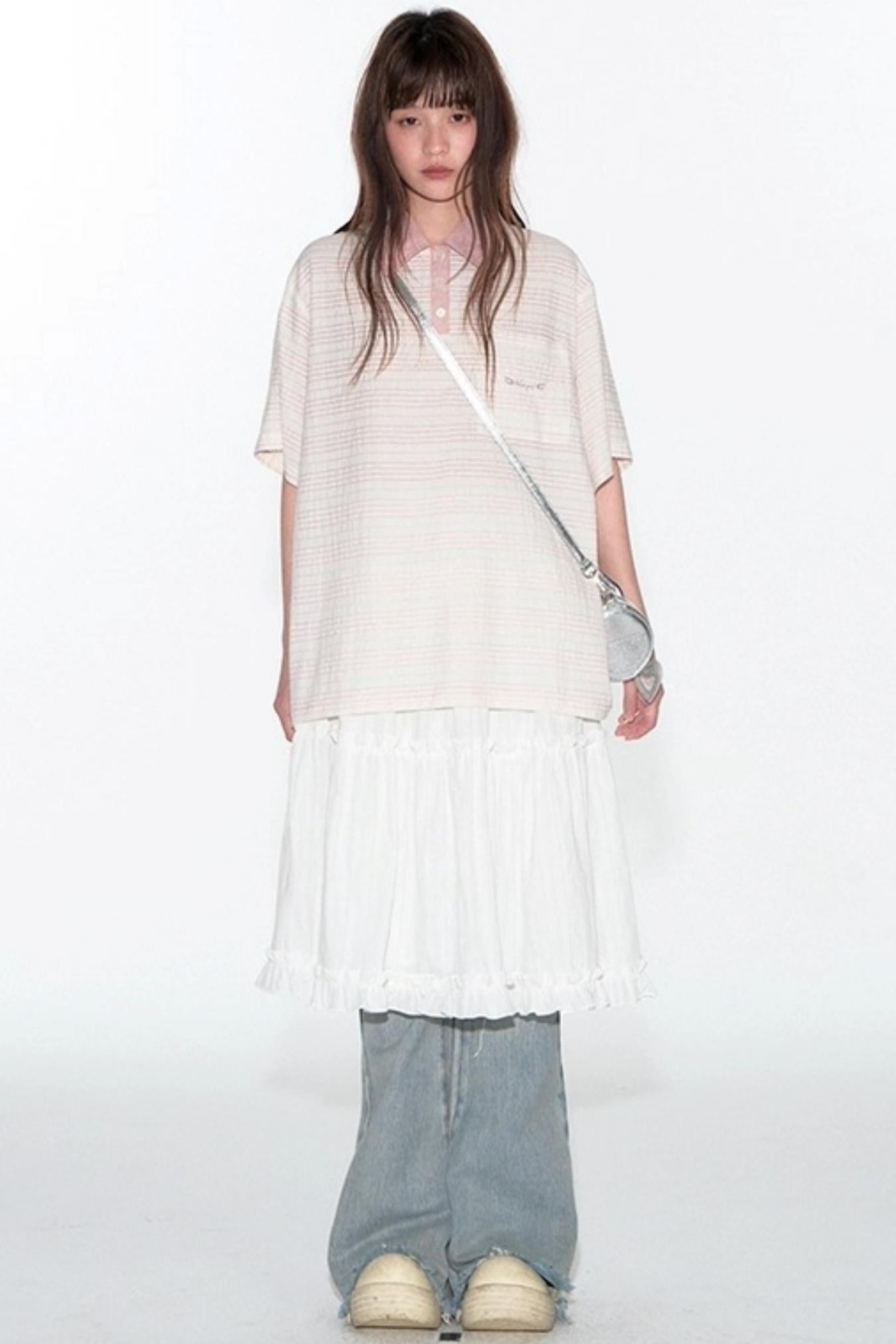 Summer Loose Polo Shirt