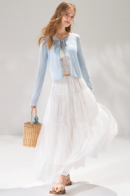 Ice Silk Lace Cardigan