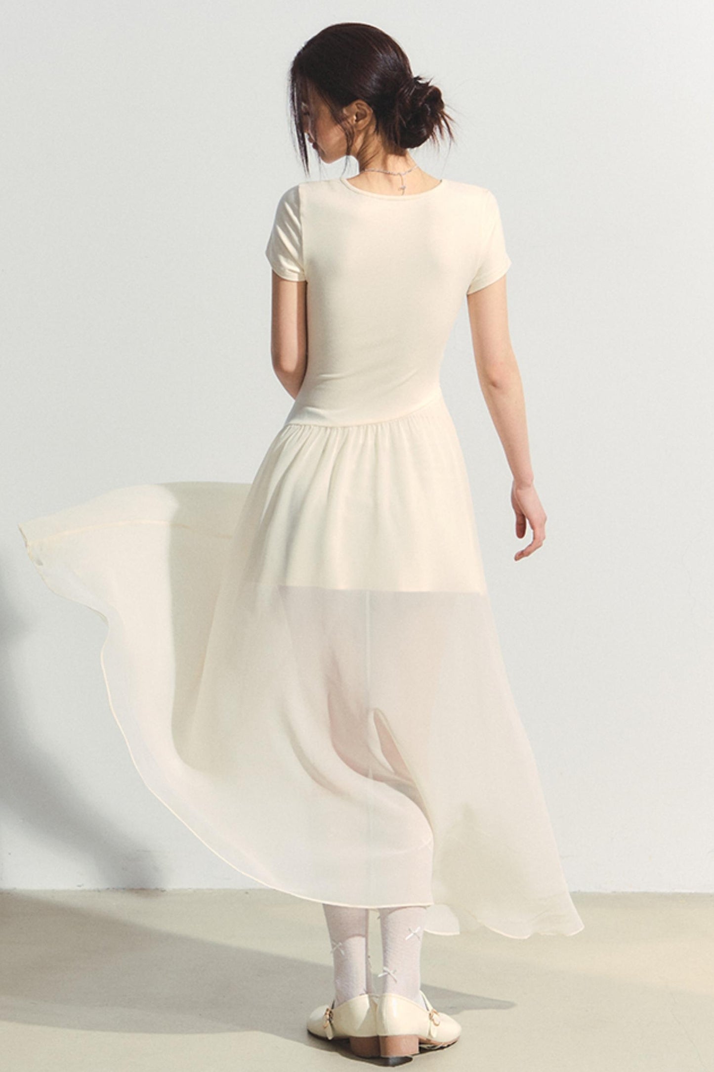 Twist Summer A-Line Dress