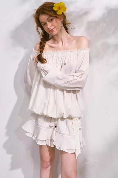 Chill Lace Sunscreen Skirt Set-Up