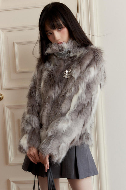 Autumn Chaebol Fur Coat