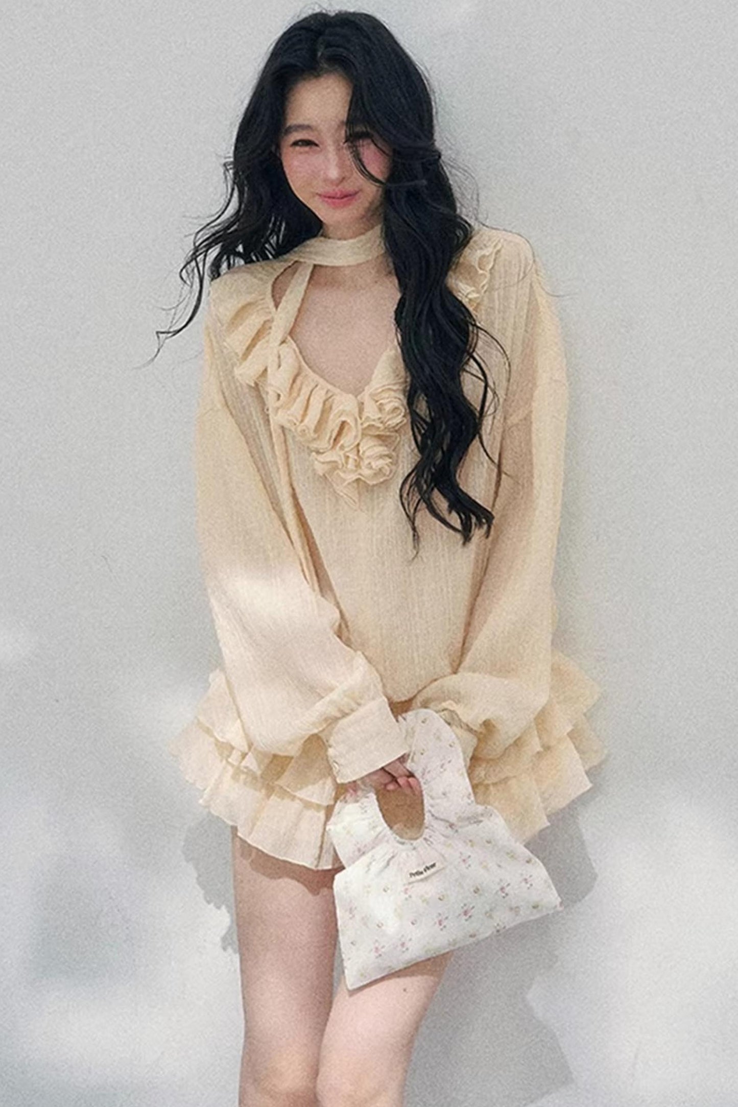 Evening Breeze French Dress Set