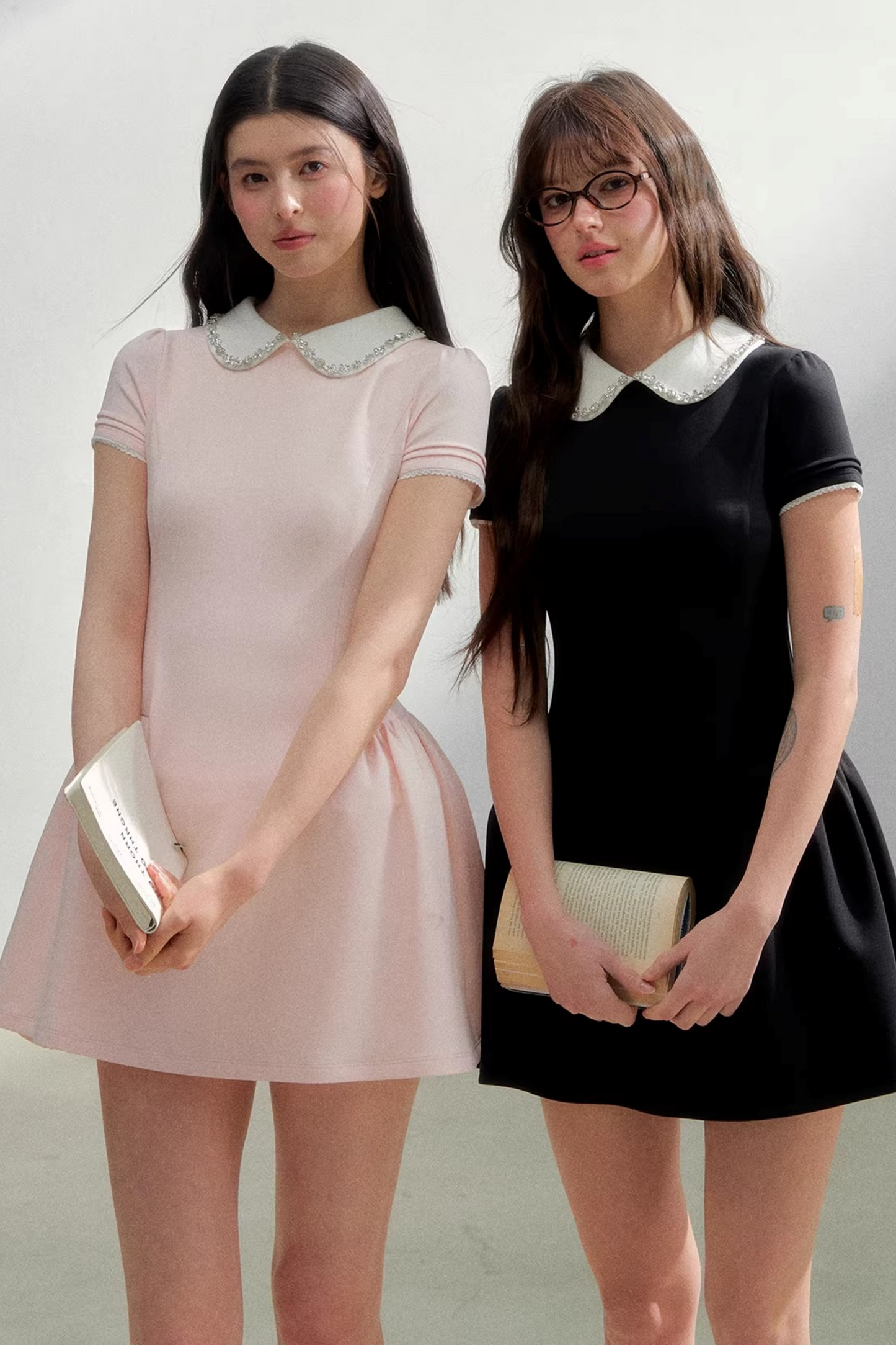 Retro-Strass-Prinzessinenkleid