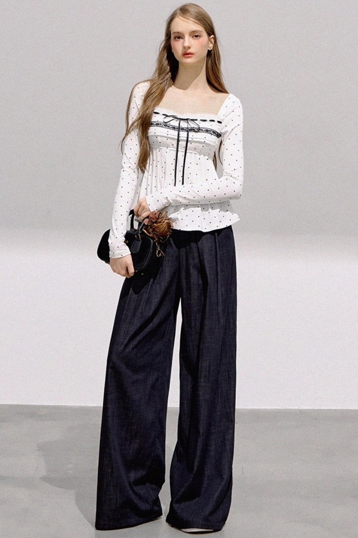 French Polka Dot Top Set-Up