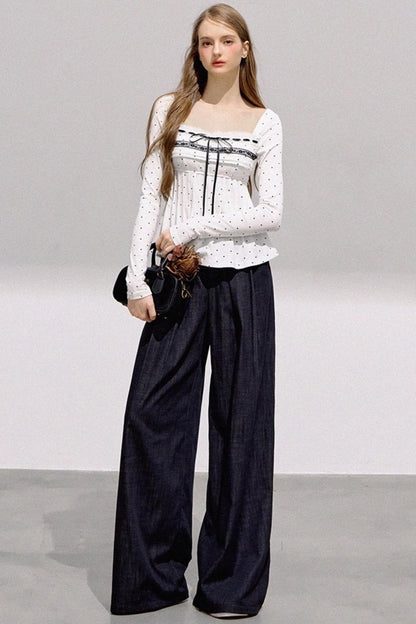 French Polka Dot Top Set-Up