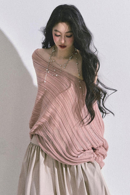 French Autumn Knit Top