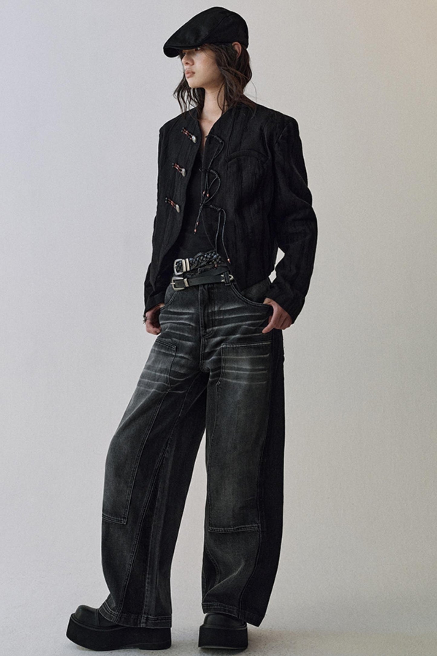 Elegant V Neck Flower T-Shirt