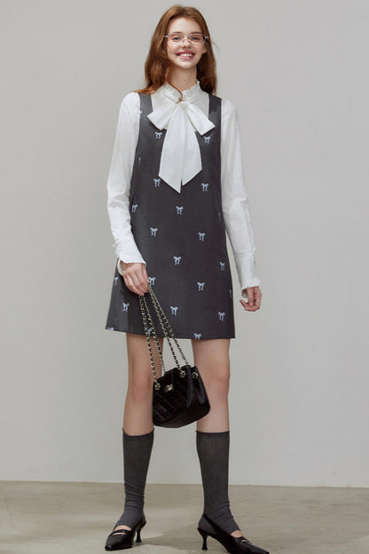 Autumn Layered A-Line Dress