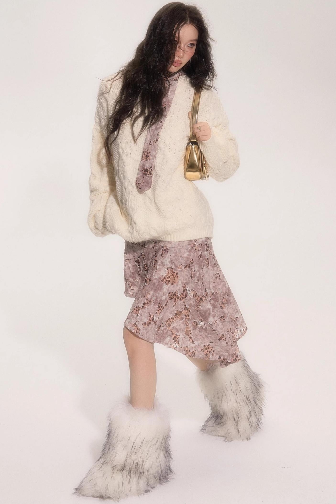 Island Wool Knit Sweater