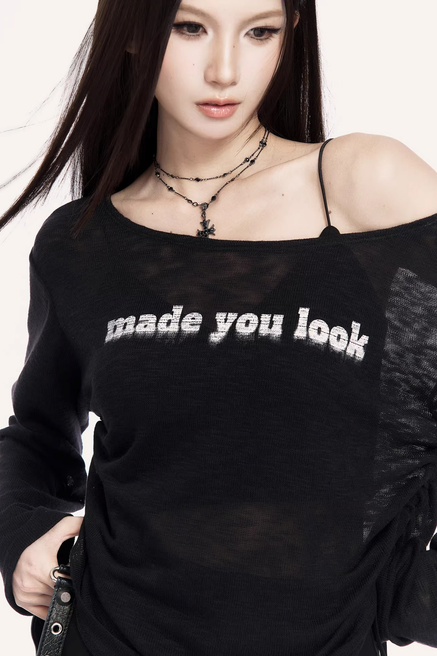 Hot Girl Off-Shoulder Blouse