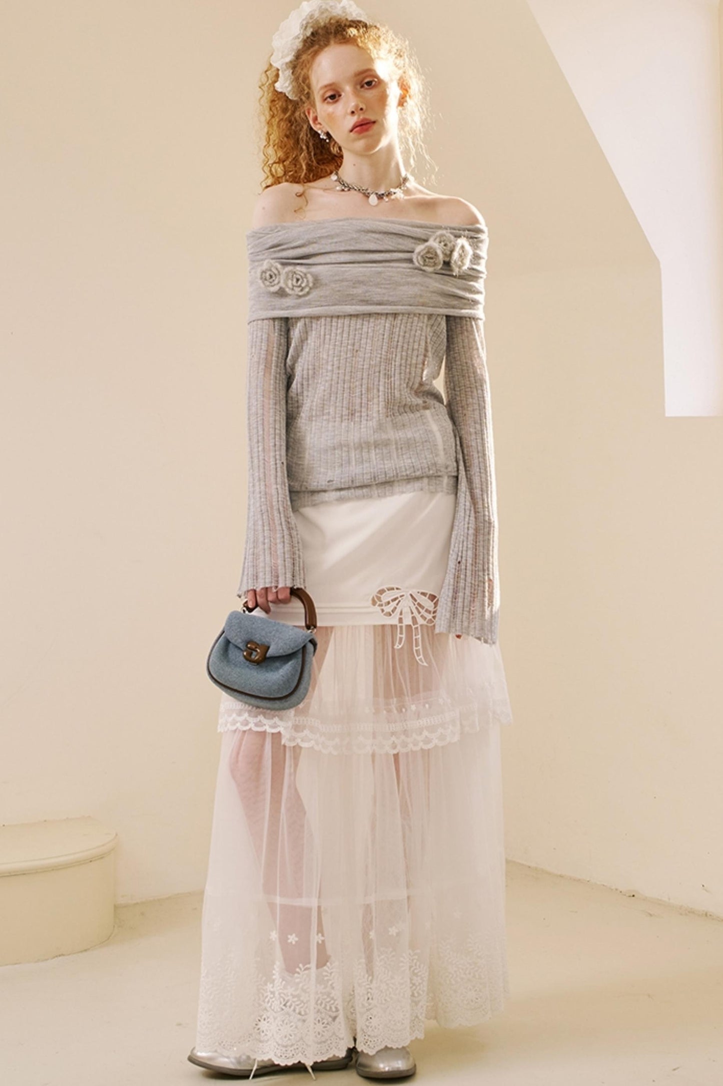 Chic Lace Half Skirt