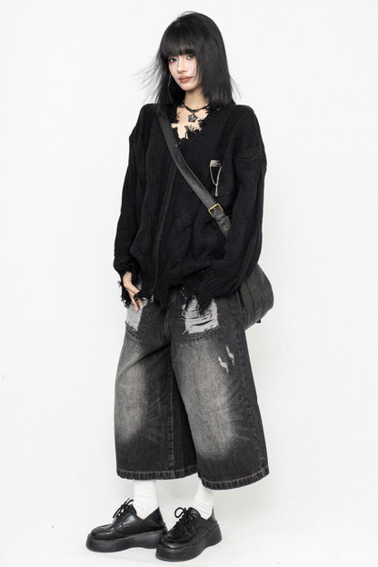 Elegant Retro Knit Top