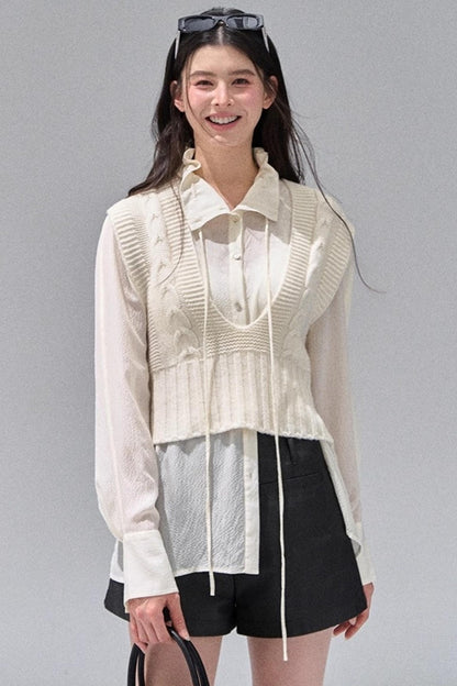 Gilet in maglia