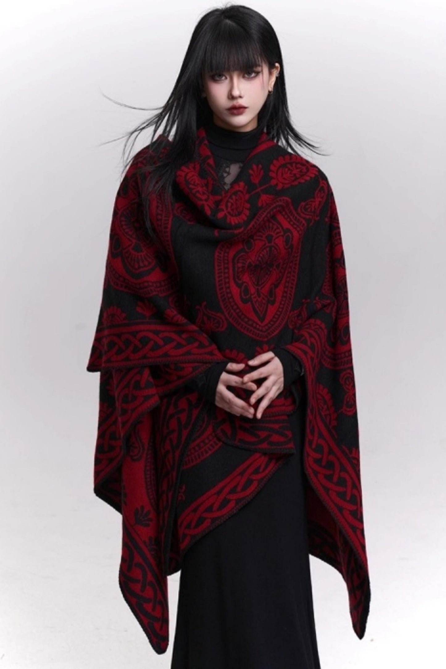 Ghost Girl Cape Shawl