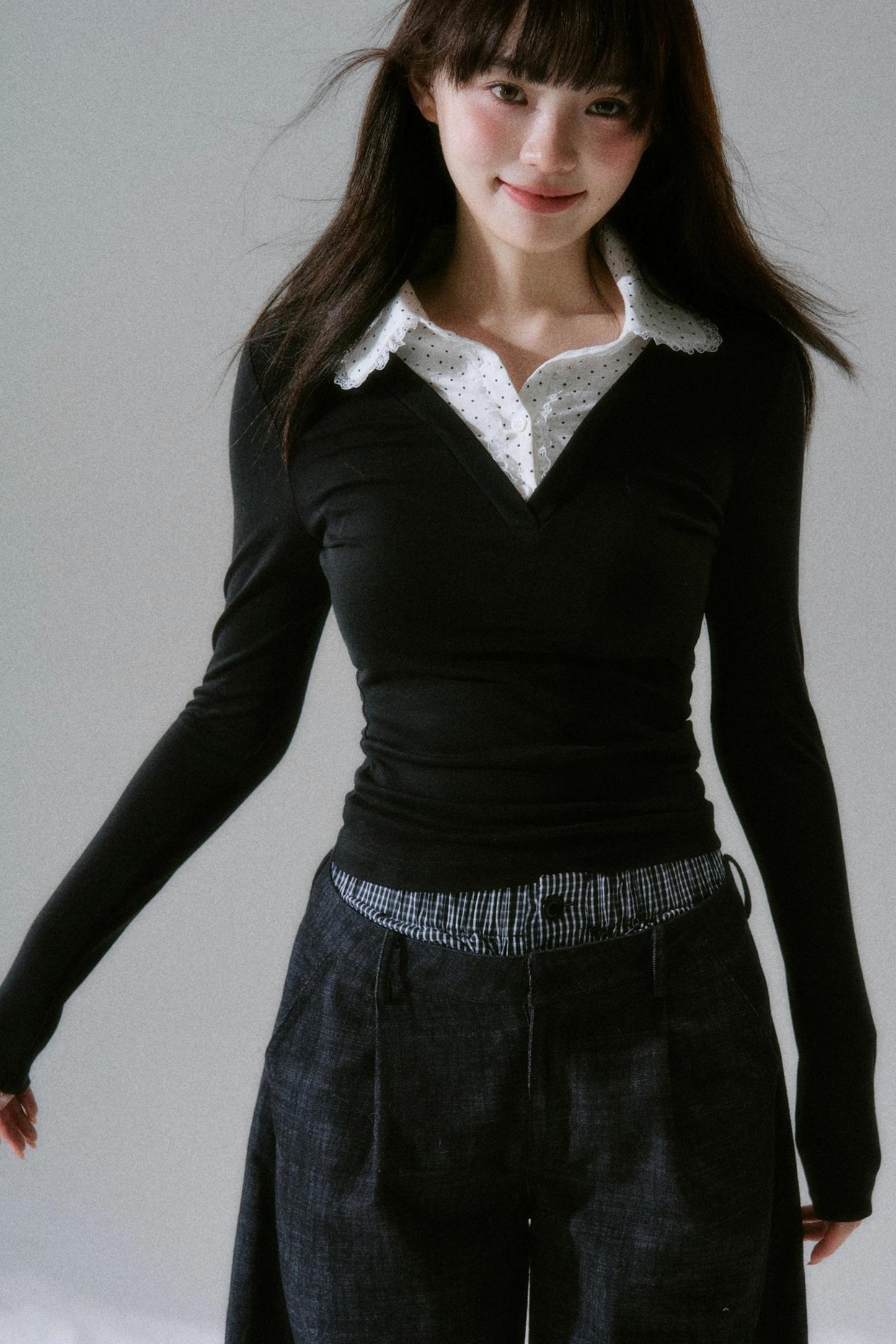 Vintage Lace Patchwork Sweater