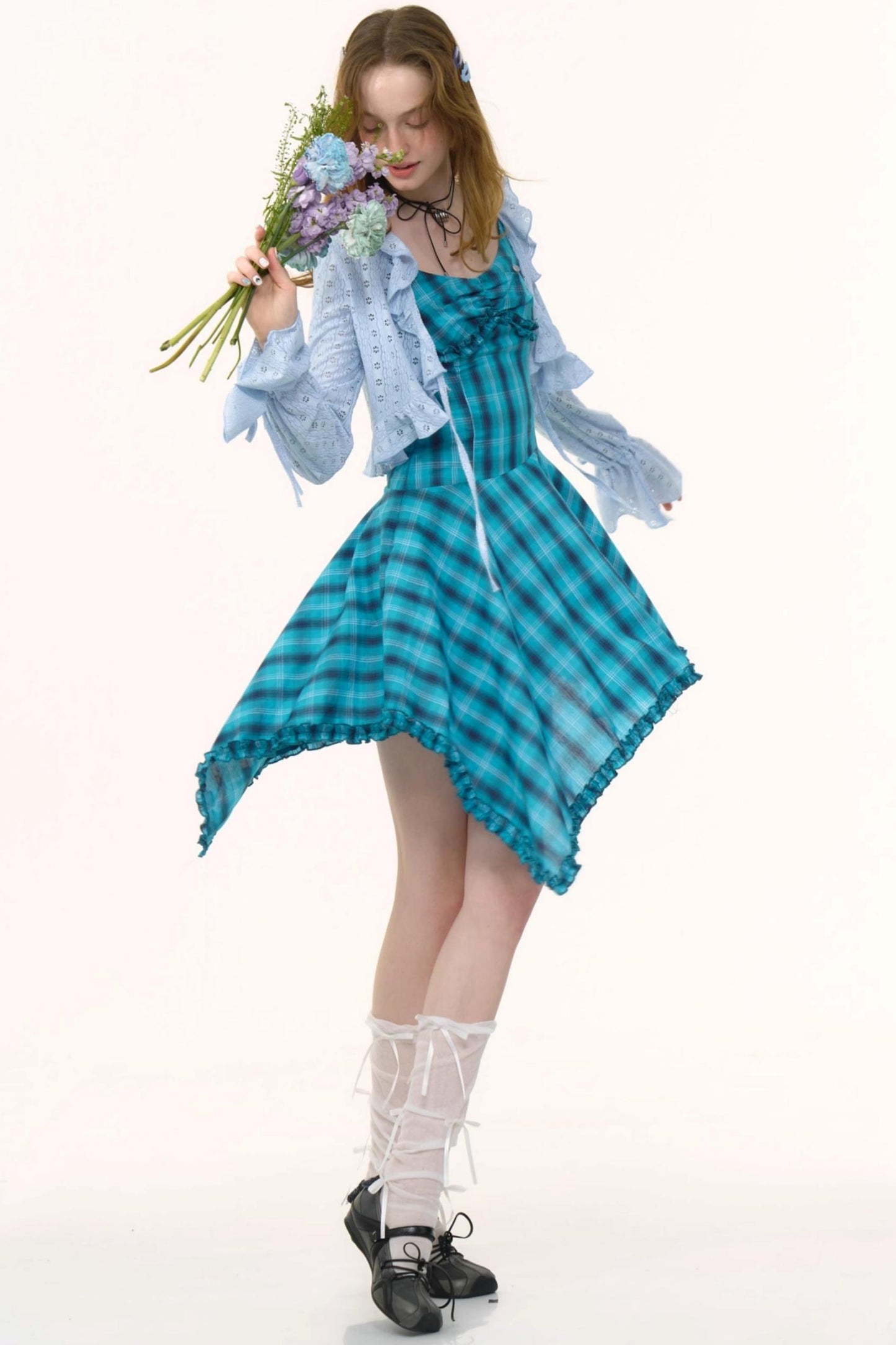 Summer Chic Plaid Dress